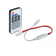Controller, LED, 144W, 5-24V, DC, wireless, RF, RGB, cu, telecomanda, IP20, Elmark, 99LEDDIMMER2
