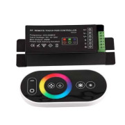 Controller, LED, 216W, 12-24V, DC, RF, tactil, IP20, Ultralux, RGBRFC5T Controller, LED, 216W, 12-24V, DC, RF, tactil, IP20, Ultralux, RGBRFC5T