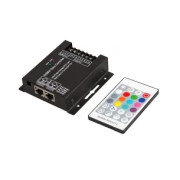 Controller, LED, 288W, 24V, DC, RF, LED, RGBW, 24A, IP20, Ultralux, RGBWRFC24