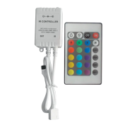 Controller, LED, 72W, 12V, DC, cu, inflarosu, LED, RGB, 6A, 24, butoane, IP20, Elmark, 99RGBCONTROL1 Controller, LED, 72W, 12V, DC, cu, inflarosu, LED, RGB, 6A, 24, butoane, IP20, Elmark, 99RGBCONTROL1