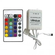 Controller, LED, 72W, RF, LED, IP20, Ultralux, RGBIRC24 Controller, LED, 72W, RF, LED, IP20, Ultralux, RGBIRC24