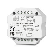 Dimmer, LED, 220W, TRIAC, RF, 1A, IP20, Ultralux, SDTD Dimmer, LED, 220W, TRIAC, RF, 1A, IP20, Ultralux, SDTD