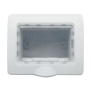 Doza, 3, module, Alb, Elmark, Lecce, IP65, 2603 Doza, 3, module, Alb, Elmark, Lecce, IP65, 2603