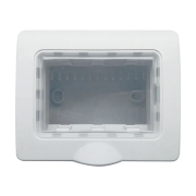 Doza, 4, module, Alb, Elmark, Lecce, IP65, 2604 Doza, 4, module, Alb, Elmark, Lecce, IP65, 2604