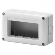 Doza, Gewiss, Aparenta, Ip40, Oriz., 4(4X1)M, Gewiss, System, GW27004