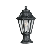 Felinar, ANNA, 120, NEGRU, STALP, 1XE27, Elmark, 96120MF/BL