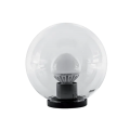 Lampa, Gradina, SFERA, PMMA, 250, CU, SURSA, LED, G95, 20W, E27, 230V, 4000-4300K, TRANSPARENTA, Elmark, 96400024G95LED