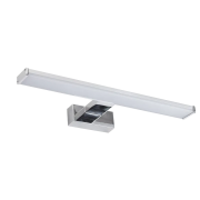 Lampa, baie, Montaj, oglinda, Crom-Alb, 8W, 504, lm, 230V, 4000K, IP44, L, 400mm, Elmark, 95IP4411