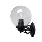 Lampa, de, Perete, Gradina, Lampadar, GLOBE, 250, 1XE27, IP55, NEGRU, Elmark, 96G250WL/BL Lampa, de, Perete, Gradina, Lampadar, GLOBE, 250, 1XE27, IP55, NEGRU, Elmark, 96G250WL/BL