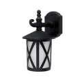 Lampadar, Gradina, ERIK, DOWN, 1XE27, NEGRU, Elmark, 96102WD/BK