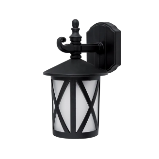 Lampadar, Gradina, ERIK, DOWN, 1XE27, NEGRU, Elmark, 96102WD/BK - imaginea produsului 96102WD/BK din categoria Iluminat Gradina