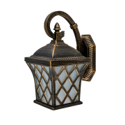 Lampadar, Gradina, JOSH, DOWN, 1XE27, ANTIQUE, BRASS, Elmark, 96402WD/AB