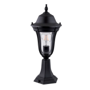Lampadar, Gradina, MARK, STAND, 1XE27, NEGRU, H490mm, Elmark, 96204MF/BK