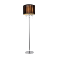 Lampadar, Lilly, Crom, 1, X, E27, Inaltime, 1585, mm, 230V, abajur, din, Textil, IP, 20, Elmark, 955LILLY1F