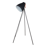Lampadar, Max, Negru, 1, X, E27, Inaltime, 1450, mm, 230V, abajur, din, Metal, IP, 20, Elmark, 955MAX1F