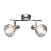 Lustra, LED, Abby, Crom, 2 X E14, 230V, Elmark, 955ADDY2/CH
