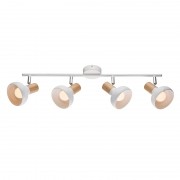 Lustra, LED, Addy, Alb, 4 X E14, 230V, Elmark, 955ADDY4/WH