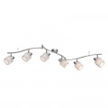 Lustra, LED, Addy, Crom, 6 X E14, 230V, Elmark, 955ABBY6