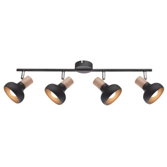 Lustra, LED, Addy, Negru, 4 X E14, 230V, Elmark, 955ADDY4/BL Lustra, LED, Addy, Negru, 4 X E14, 230V, Elmark, 955ADDY4/BL