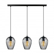 Lustra, LED, Adria, Negru, 3 X E27, 230V, Elmark, 955ADRIA3/BL Lustra, LED, Adria, Negru, 3 X E27, 230V, Elmark, 955ADRIA3/BL