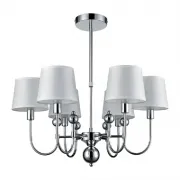 Lustra, LED, Carmen, Crom, 6 X E27, 230V, Elmark, 955CARMEN6