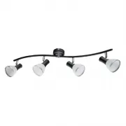 Lustra, LED, Eddy, Negru, 4 X E14, 230V, Elmark, 955EDDY4/BL Lustra, LED, Eddy, Negru, 4 X E14, 230V, Elmark, 955EDDY4/BL