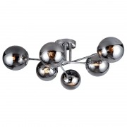 Lustra, LED, Ermina, Crom, 6 X E14, 230V, Elmark, 955ERMINA6 Lustra, LED, Ermina, Crom, 6 X E14, 230V, Elmark, 955ERMINA6