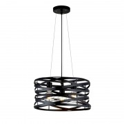 Lustra, LED, Helix, Negru, 3 X E27, 230V, Elmark, 955HELIX3/BK Lustra, LED, Helix, Negru, 3 X E27, 230V, Elmark, 955HELIX3/BK