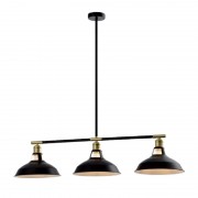 Lustra, LED, Jemma, Negru / Auriu, 3 X E27, 230V, Elmark, 955JEMMA3