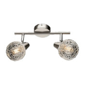 Lustra, LED, Julie, Nichel Satinat, 2 X E14, 230V, Elmark, 955JULIE2 Lustra, LED, Julie, Nichel Satinat, 2 X E14, 230V, Elmark, 955JULIE2