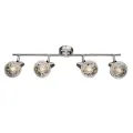 Lustra, LED, Julie, Nichel Satinat, 4 X E14, 230V, Elmark, 955JULIE4