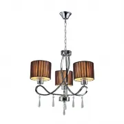 Lustra, LED, Lilly, Crom, 3 X E27, 230V, Elmark, 955LILLY3