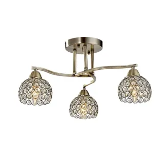 Lustra, LED, Liza, Auriu Antic, 3 X E14, 230V, Elmark, 955LIZA3/AB - Vezi Detalii Complete Lustra, LED, Liza, Auriu Antic, 3 X E14, 230V, Elmark, 955LIZA3/AB - imaginea produsului 955LIZA3/AB din categoria Lustre si Candelabre LED