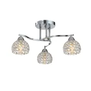 Lustra, LED, Liza, Crom, 3 X E14, 230V, Elmark, 955LIZA3/CH