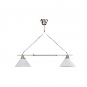 Lustra, LED, Miolly, Nichel Satinat, 2 X E27, 230V, Elmark, 955MOLLY2/SN