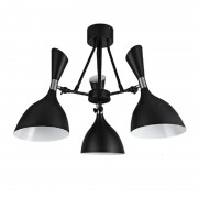 Lustra, LED, Morgan, Negru, 3 X E14, 230V, Elmark, 955MORGAN3/BL Lustra, LED, Morgan, Negru, 3 X E14, 230V, Elmark, 955MORGAN3/BL