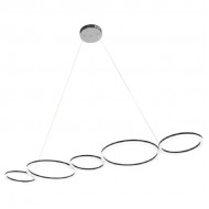Lustra, LED, Olympic, Negru, 45 W, 2025 lm, 230V, Lumina, Neutra, 4000K, Horoz, 0SSP-019-035-0045-010