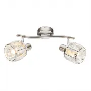 Lustra, LED, Sheen, Nichel Satinat, 2 X E14, 230V, Elmark, 955SHEEN2/SN Lustra, LED, Sheen, Nichel Satinat, 2 X E14, 230V, Elmark, 955SHEEN2/SN