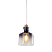Pendul, Model Alma, Albastru, 1 X E27, 230V, IP20, Abajur, Sticla, Elmark, 955ALMA1/BL Pendul, Model Alma, Albastru, 1 X E27, 230V, IP20, Abajur, Sticla, Elmark, 955ALMA1/BL