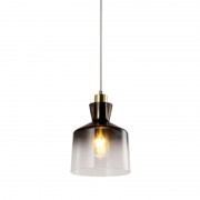 Pendul, Model Alma, Gri antracit, 1 X E27, 230V, IP20, Abajur, Sticla, Elmark, 955ALMA1/GR Pendul, Model Alma, Gri antracit, 1 X E27, 230V, IP20, Abajur, Sticla, Elmark, 955ALMA1/GR
