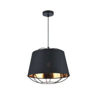 Pendul, Model Andrea, Negru/Auriu, 1 X E27, 230V, IP20, Abajur, Textil, Elmark, 955ANDREA1/BL - Vezi Detalii Complete Pendul, Model Andrea, Negru/Auriu, 1 X E27, 230V, IP20, Abajur, Textil, Elmark, 955ANDREA1/BL - imaginea produsului 955ANDREA1/BL din categoria Pendule