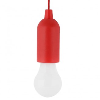 Pendul, Model Balon, Rosu, 1W, Lumina Calda, 3000K, 230V, Abajur, Plastic, IP20, Elmark, 100175/R - imaginea produsului 100175/R din categoria Pendule