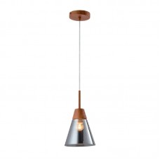 Pendul, Model Bradley, Gri, 1 X E27, 230V, IP20, Abajur, Sticla, Elmark, 955BRADLEY1 Pendul, Model Bradley, Gri, 1 X E27, 230V, IP20, Abajur, Sticla, Elmark, 955BRADLEY1