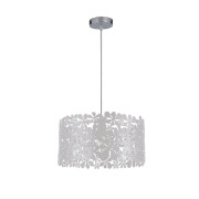 Pendul, Model Chester, Alb, 1 X E27, 230V, IP20, Abajur, Metal, Elmark, 955CHESTER1/WH Pendul, Model Chester, Alb, 1 X E27, 230V, IP20, Abajur, Metal, Elmark, 955CHESTER1/WH