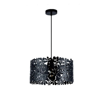 Pendul, Model Chester, Negru, 1 X E27, 230V, IP20, Abajur, Metal, Elmark, 955CHESTER1/BL Pendul, Model Chester, Negru, 1 X E27, 230V, IP20, Abajur, Metal, Elmark, 955CHESTER1/BL