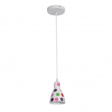 Pendul, Model Dots, Multiculoare, 1 X E27, 230V, IP20, Abajur, Metal, Elmark, 955DOTS1P Pendul, Model Dots, Multiculoare, 1 X E27, 230V, IP20, Abajur, Metal, Elmark, 955DOTS1P