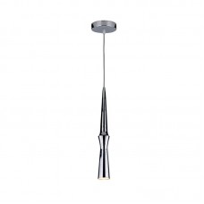 Pendul, Model Duke, Crom, 1 X GU10, 230V, IP20, Abajur, Metal, Elmark, 955DUKE1/CH