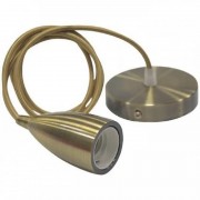 Pendul, Model Edison, Bronz antic, 1 X E27, 230V, IP20, Abajur, Metal, Horoz, 0PDN-021-002-0001-021 Pendul, Model Edison, Bronz antic, 1 X E27, 230V, IP20, Abajur, Metal, Horoz, 0PDN-021-002-0001-021