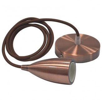 Pendul, Model Edison, Cupru, 1 X E27, 230V, IP20, Abajur, Metal, Horoz, 0PDN-021-002-0001-011 - Vezi Detalii Complete Pendul, Model Edison, Cupru, 1 X E27, 230V, IP20, Abajur, Metal, Horoz, 0PDN-021-002-0001-011 - imaginea produsului 0PDN-021-002-0001-011 din categoria Pendule