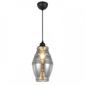 Pendul, Model Element-1, Negru, 1 X E27, 230V, IP20, Abajur, Sticla, Horoz, 0PDN-021-015-0001-010 Pendul, Model Element-1, Negru, 1 X E27, 230V, IP20, Abajur, Sticla, Horoz, 0PDN-021-015-0001-010